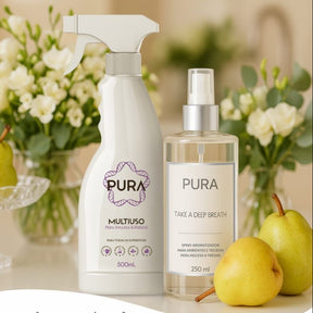Assinatura Premium - Spray Aromatizador + Multiuso Pera Inglesa & Frésias
